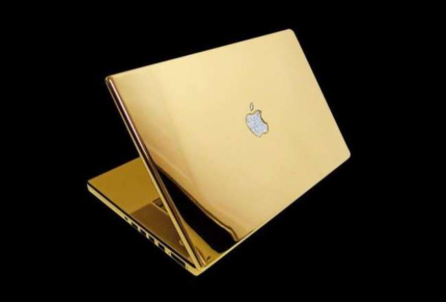 MacBook Pro 24 Karat Gold – 30000 USD